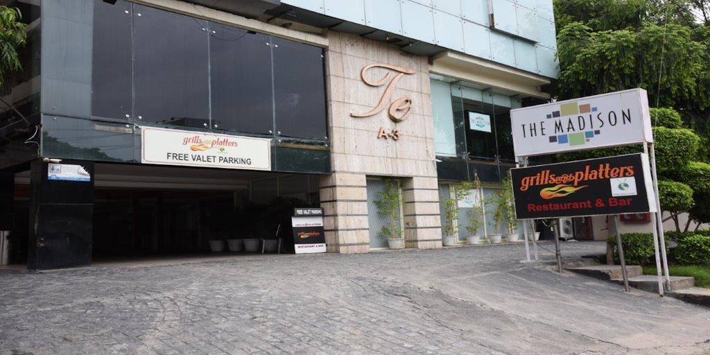 Hotel The Madison Neu-Delhi Exterior foto