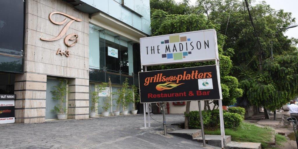 Hotel The Madison Neu-Delhi Exterior foto
